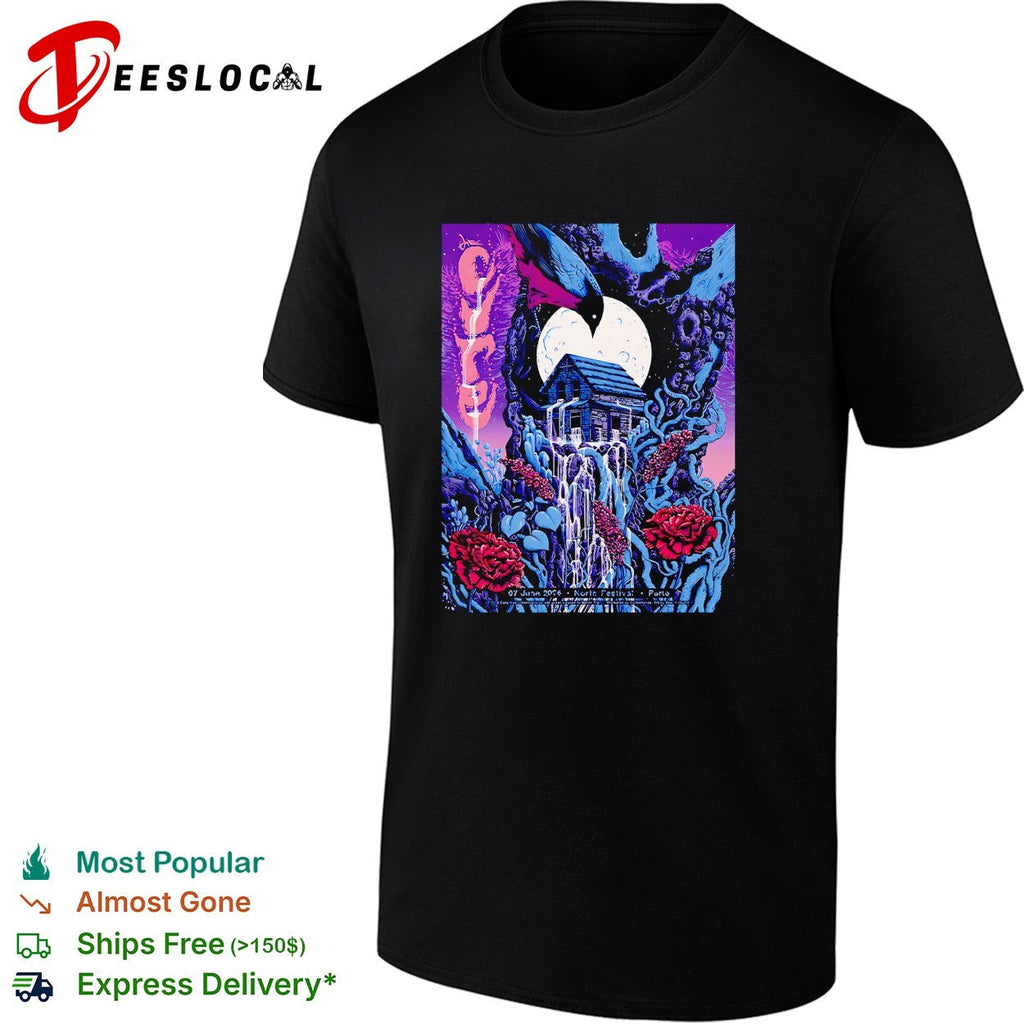 The Cure North Festival 2026 Headline Event In Porto Portugal On 7 June 2026 shirt Unisex