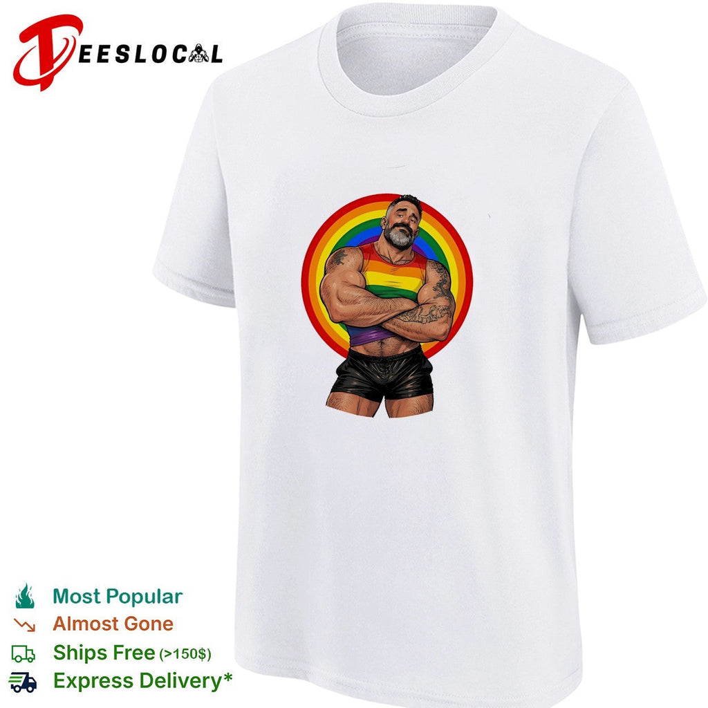 The Daddy Bureau Wowyco Rainbow Gay pride shirt Unisex
