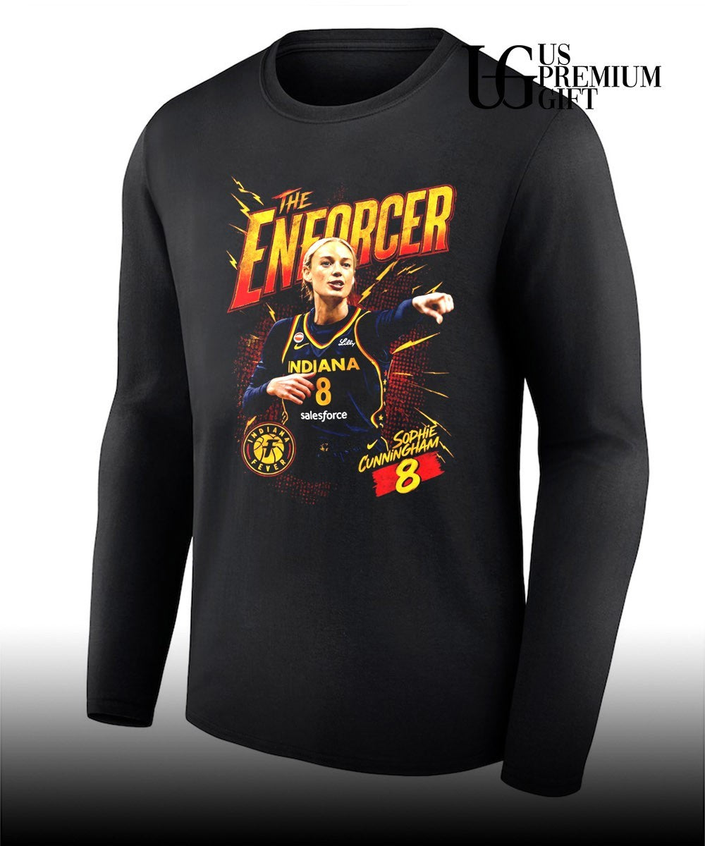 The Enforcer Sophie Cunningham pointing Indiana Fever WNBA shirt Unisex