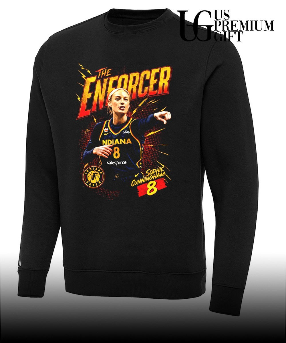 The Enforcer Sophie Cunningham pointing Indiana Fever WNBA shirt Unisex