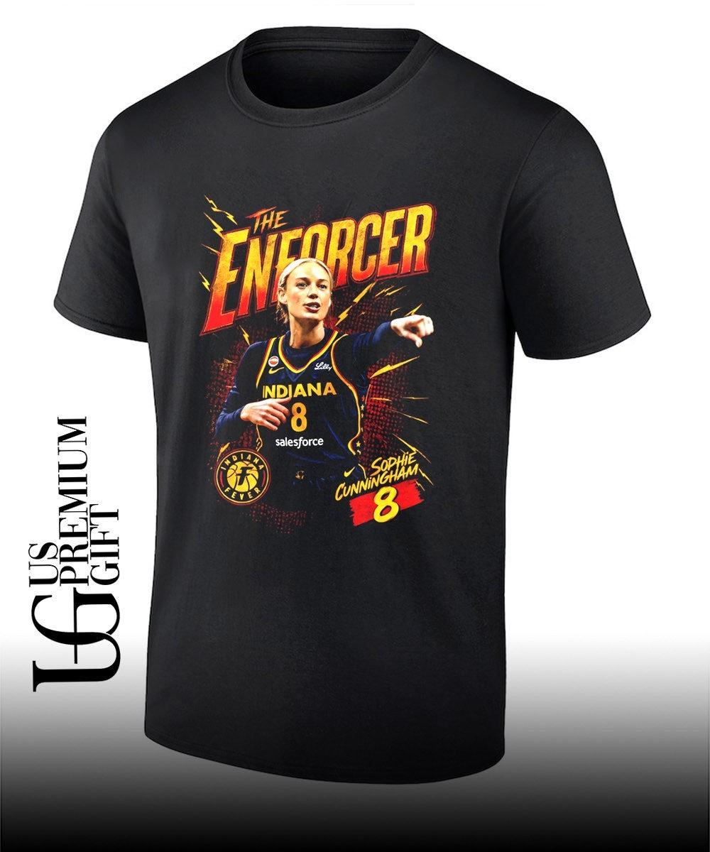 The Enforcer Sophie Cunningham pointing Indiana Fever WNBA shirt Unisex