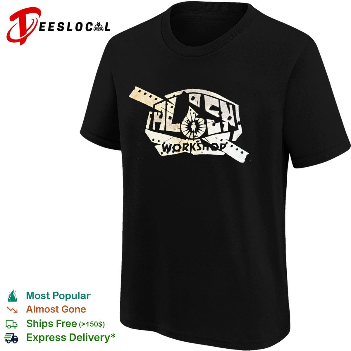The Film Workshop film strip shirt Unisex