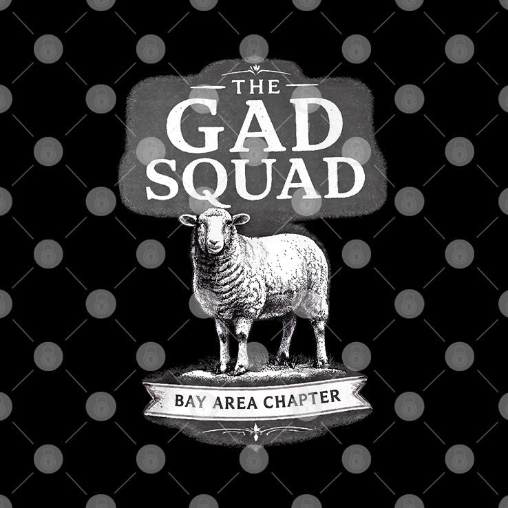 The Gad Squad Goat Bay Area Chapter T Shirt Unisex