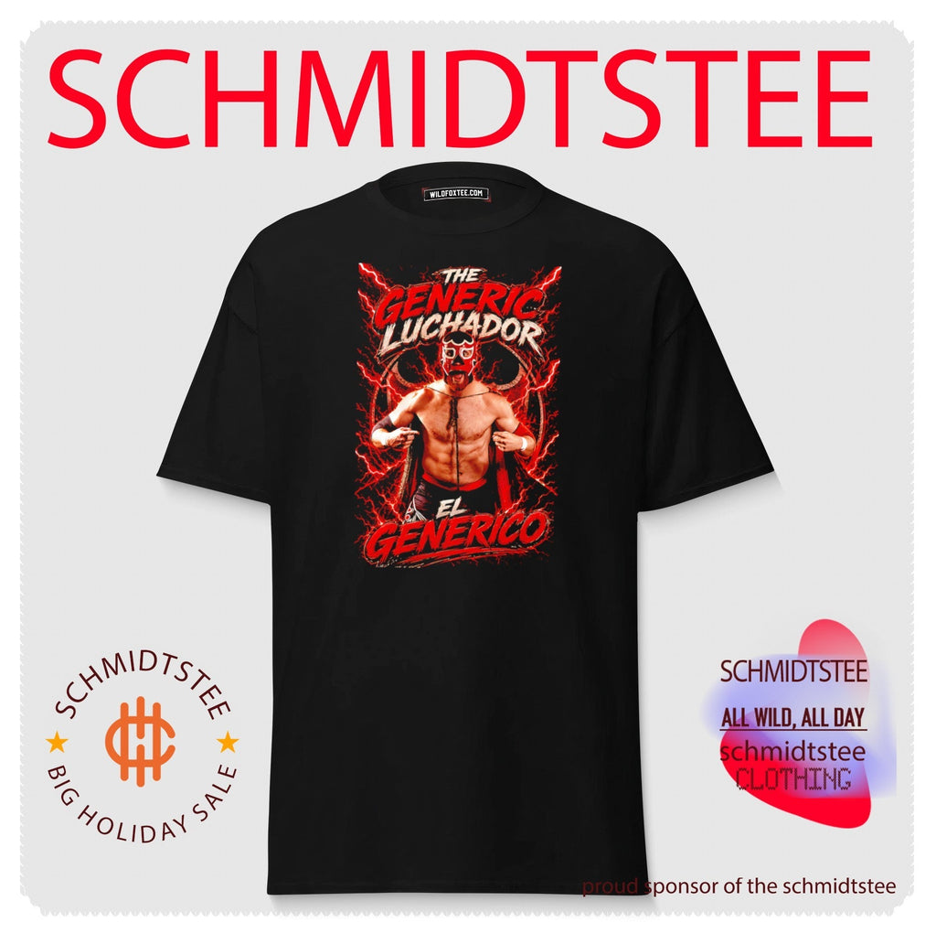 The Generic Luchador El Generico Pro Wrestling shirt Unisex