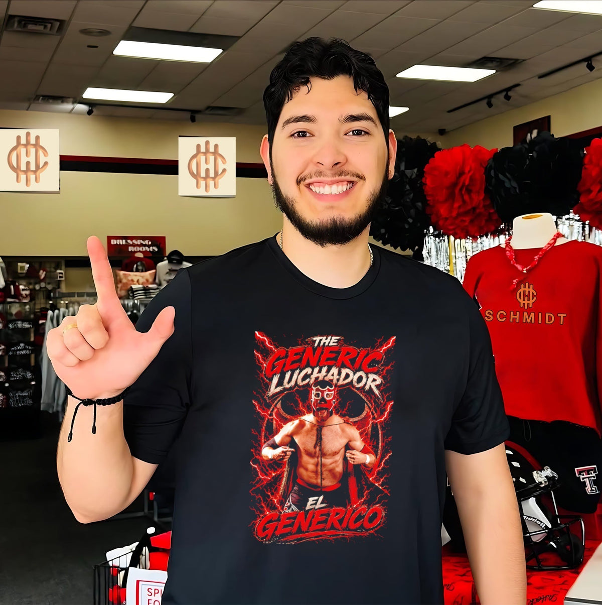 The Generic Luchador El Generico Pro Wrestling shirt Unisex