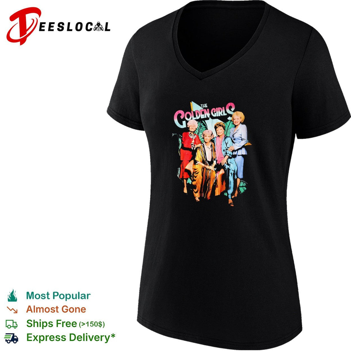 The Golden Girls Dorothy Blanche Rose Sophia Cast Members 90s Television Show shirt Unisex