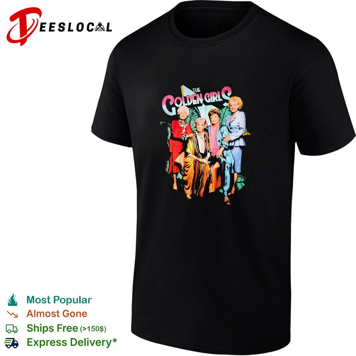 The Golden Girls Dorothy Blanche Rose Sophia Cast Members 90s Television Show shirt Unisex