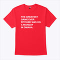 The Greatest Game Ever Pitched Was On A Monday In Omaha T Shirt Unisex