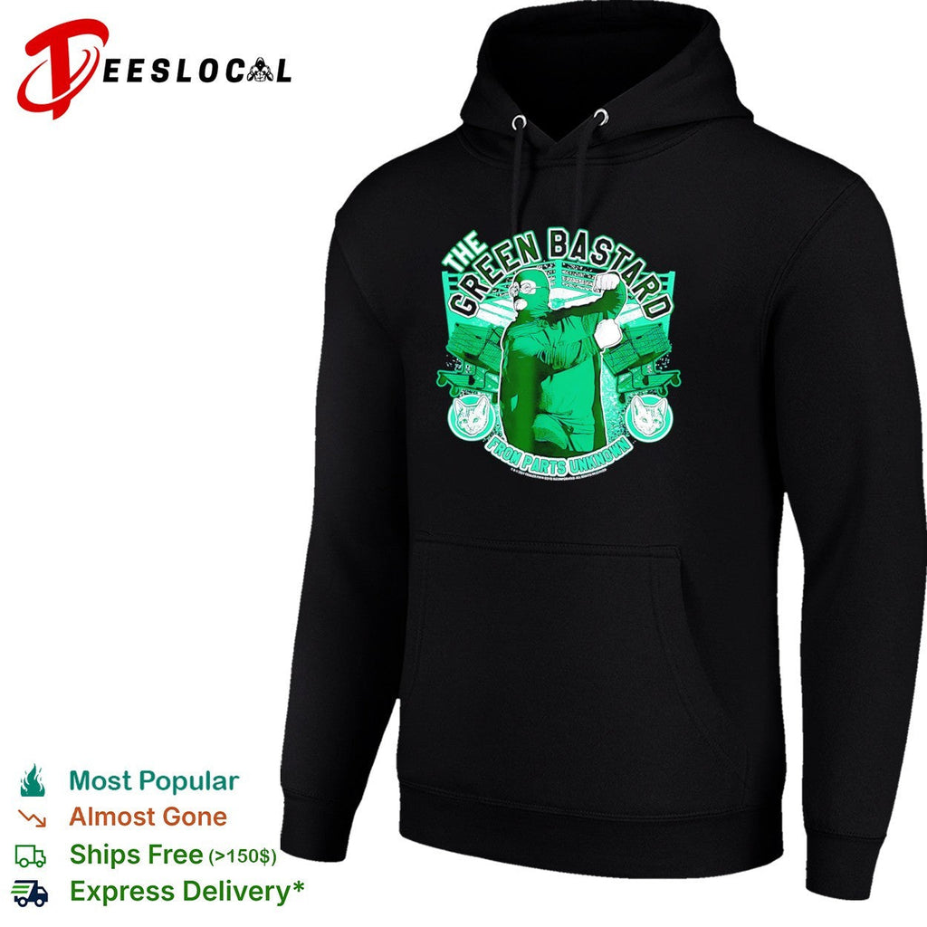 The Green Bastard from Parts Unknown Trailer Park Boys Bubbles wrestling shirt Unisex