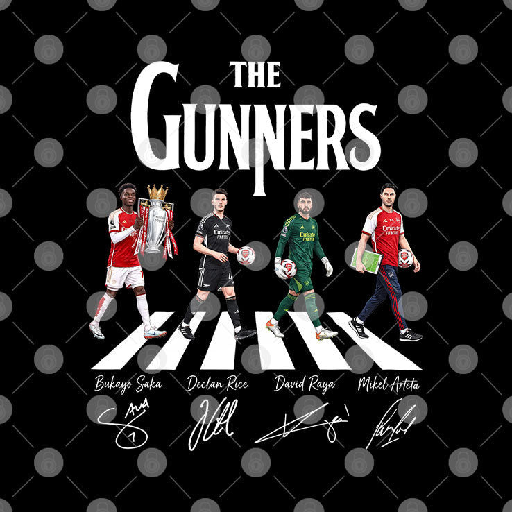 The Gunners Arsenal 2026 Champions Abbey Road Shirt Unisex