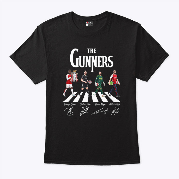 The Gunners Arsenal 2026 Champions Abbey Road Shirt Unisex