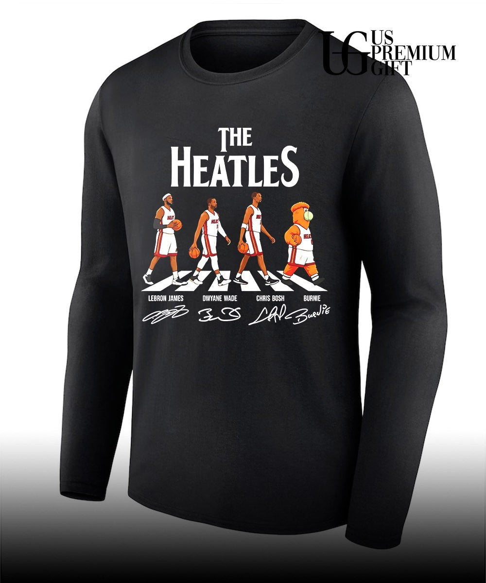 The Heatles Miami Heat basketball abbey road signature shirt Unisex