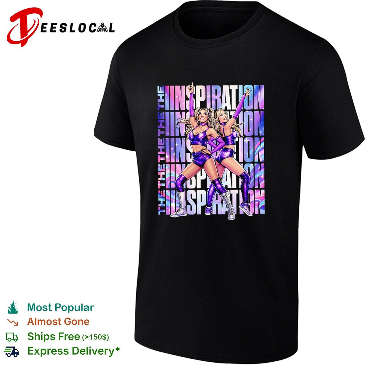 The IInspiration Cassie Lee Jessica McKay AEW shirt Unisex