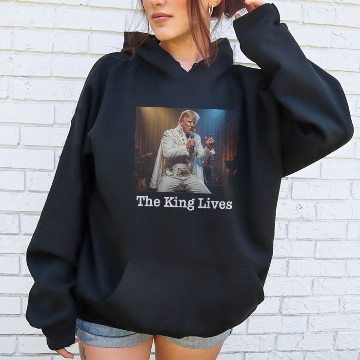 The King Lives Trump Trump Elvis Shirt Unisex