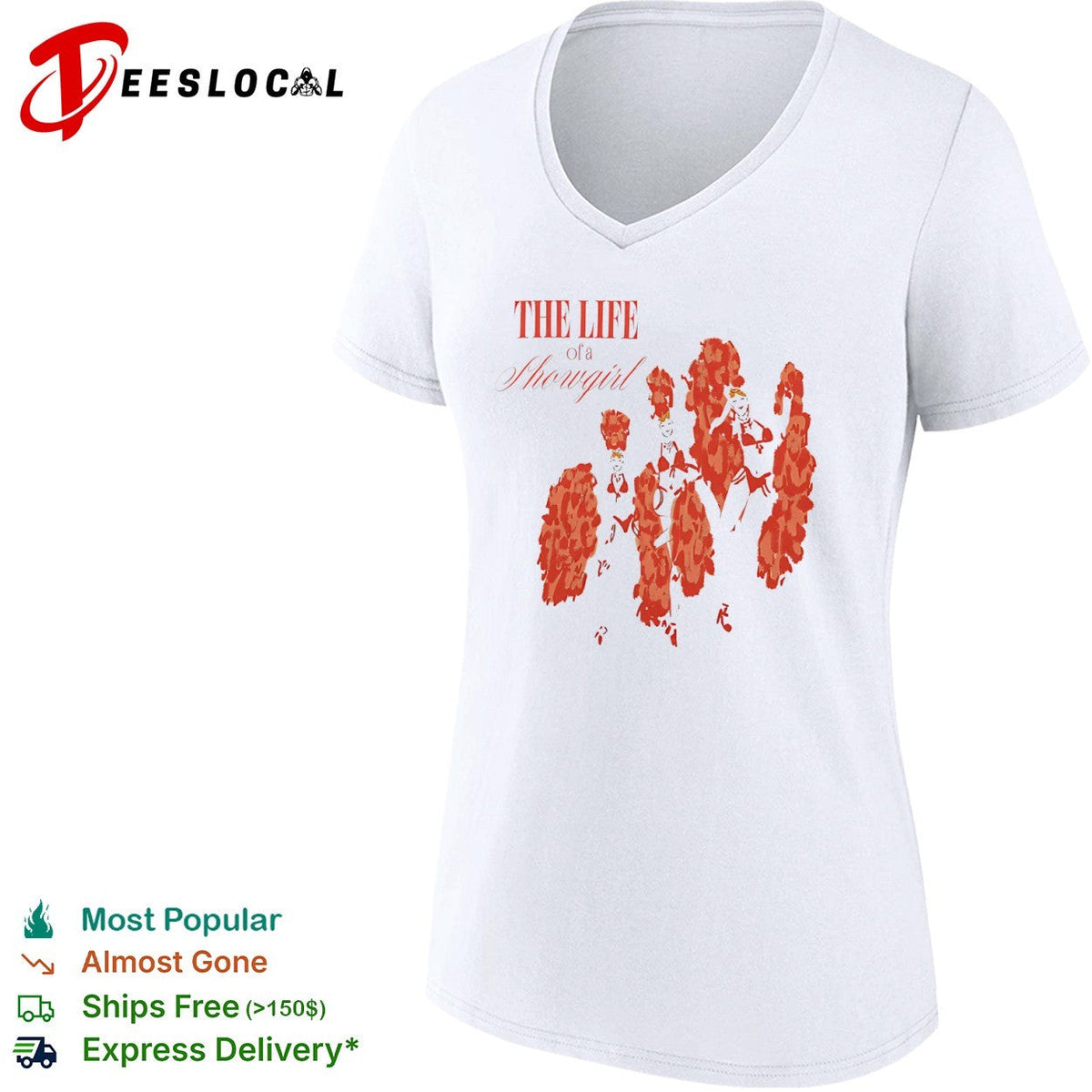 The Life of a Showgirl Cabaret shirt Unisex