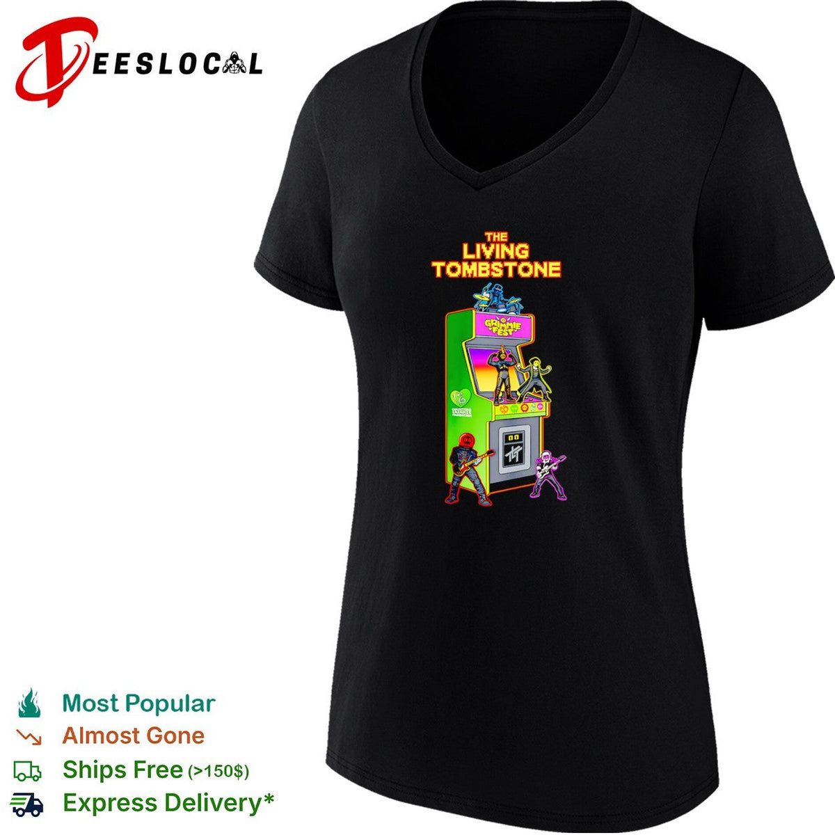 The Living Tombstone Grimmie Fest Christina Grimmie Foundation arcade cabinet shirt Unisex