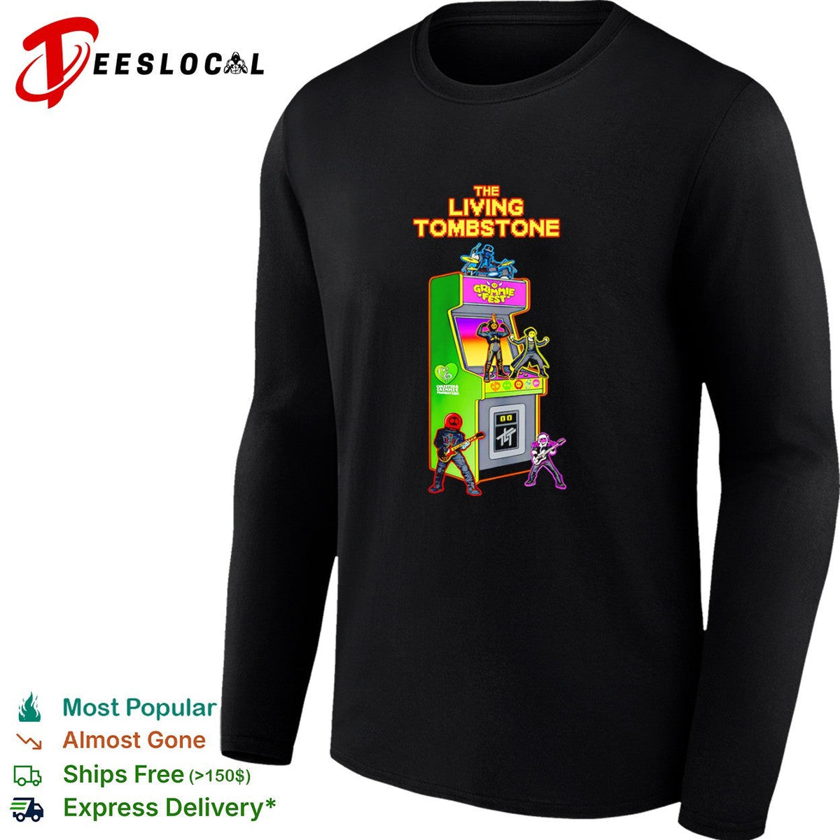 The Living Tombstone Grimmie Fest Christina Grimmie Foundation arcade cabinet shirt Unisex
