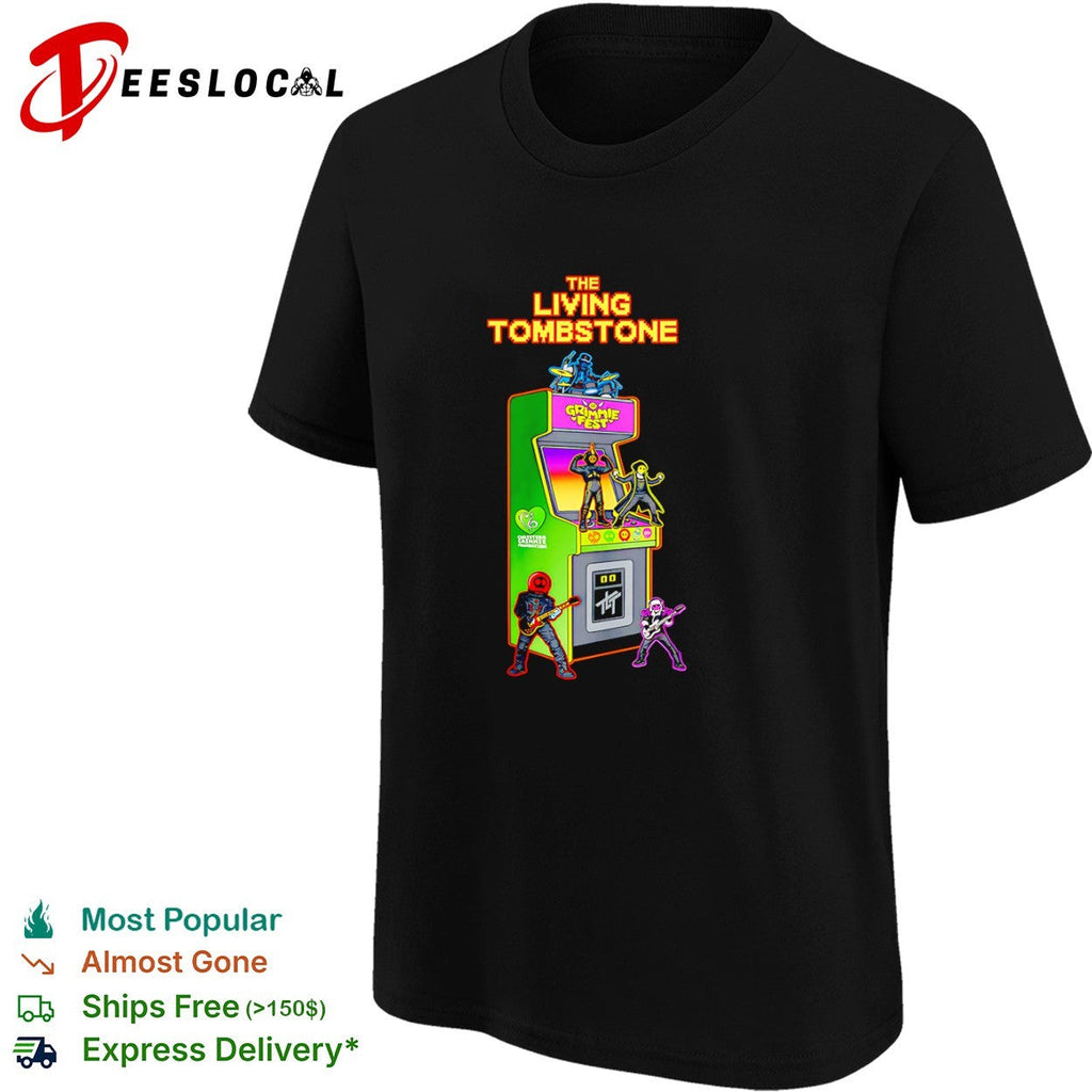 The Living Tombstone Grimmie Fest Christina Grimmie Foundation arcade cabinet shirt Unisex