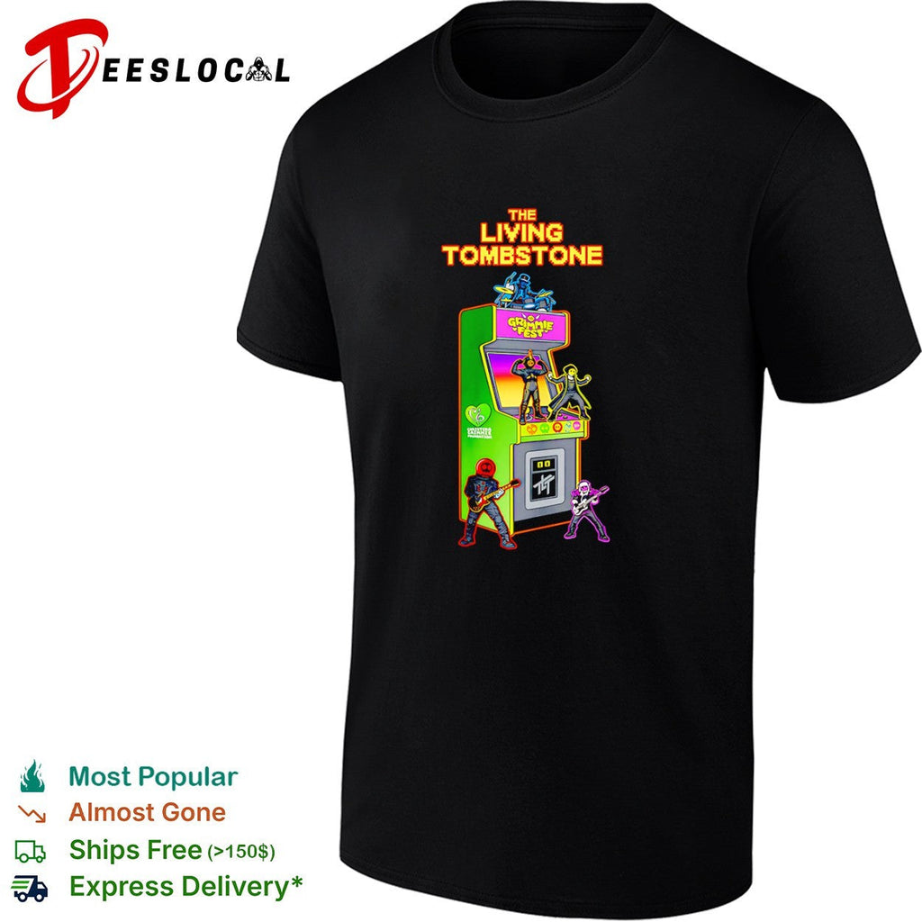 The Living Tombstone Grimmie Fest Christina Grimmie Foundation arcade cabinet shirt Unisex