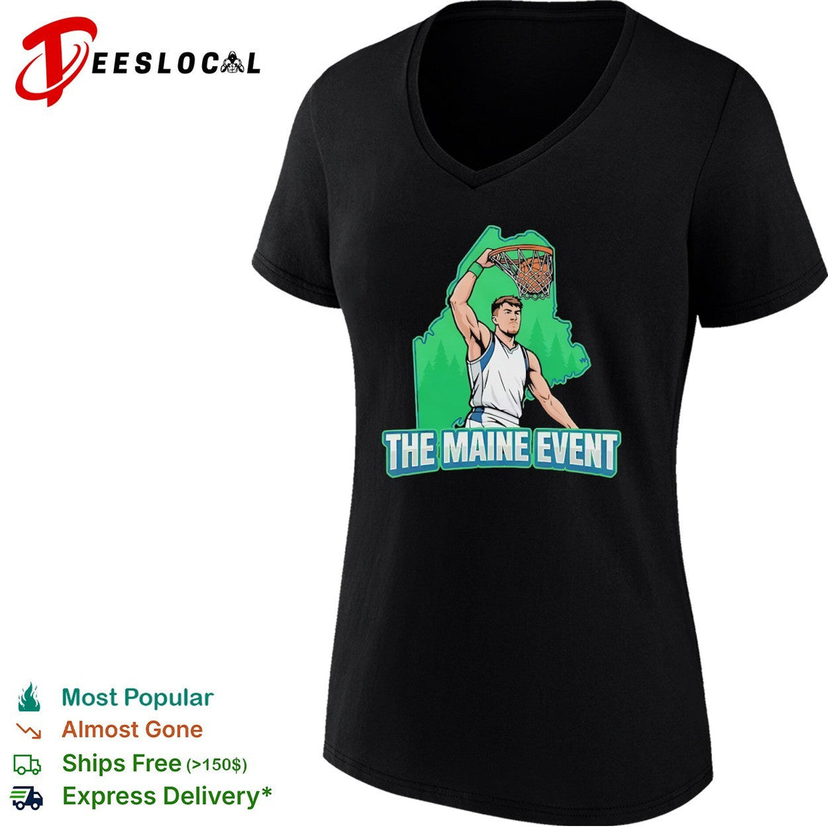 The Maine Event basketball player shirt Unisex