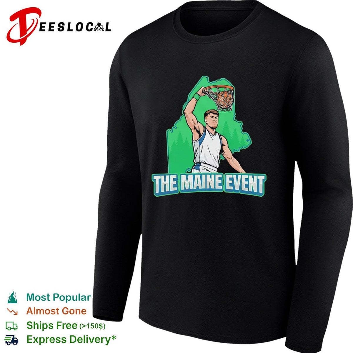 The Maine Event basketball player shirt Unisex