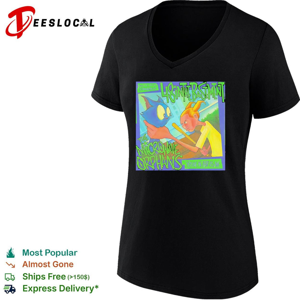 The Microwave Orphans Young n Abrasive 48 in the Basement shirt Unisex