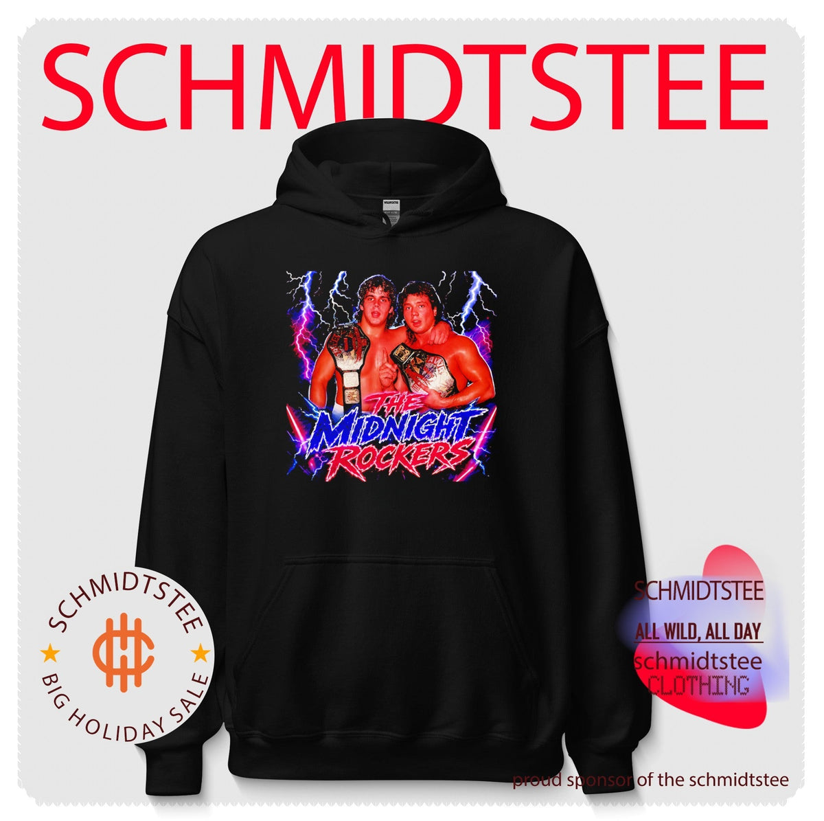 The Midnight Rockers Pro Wrestling shirt Unisex
