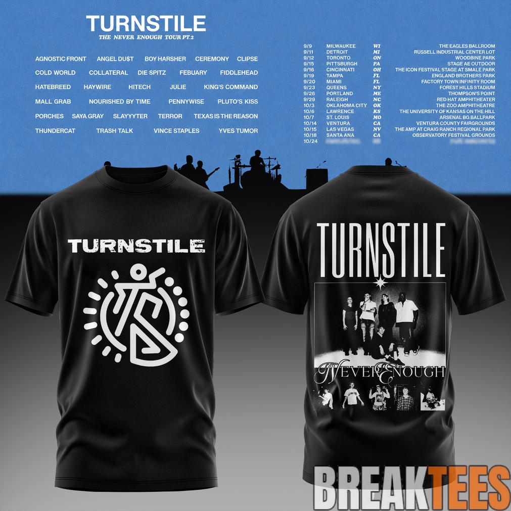 The Never Enough Tour Pt. 2 Tee Unisex