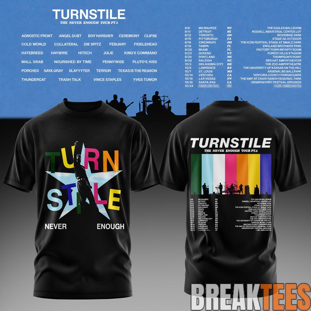 The Never Enough Tour Pt. 2 Tee Unisex
