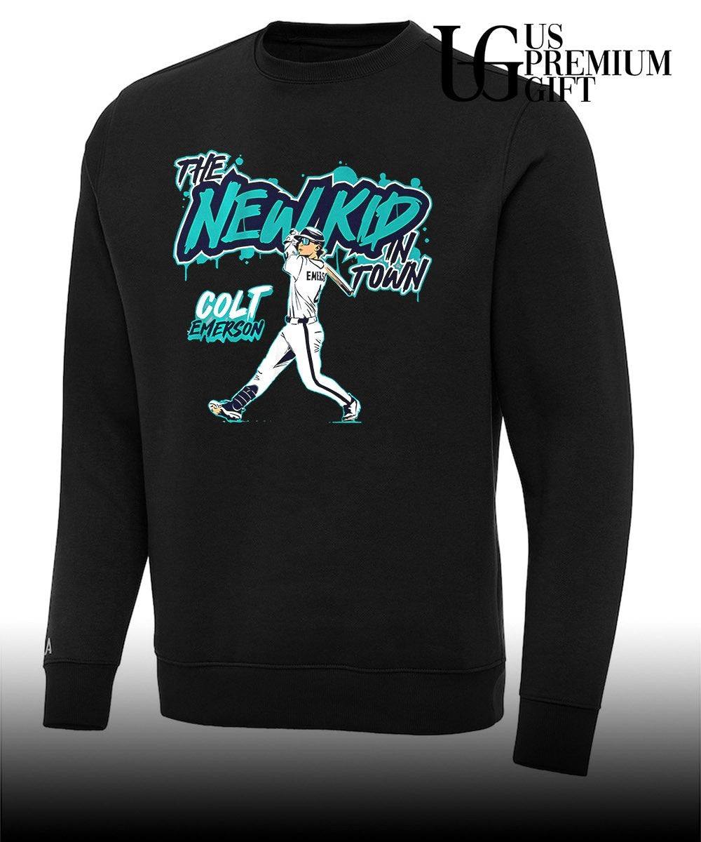 The New Kid In Town Colt Emerson Seattle Mariners baseball shirt Unisex