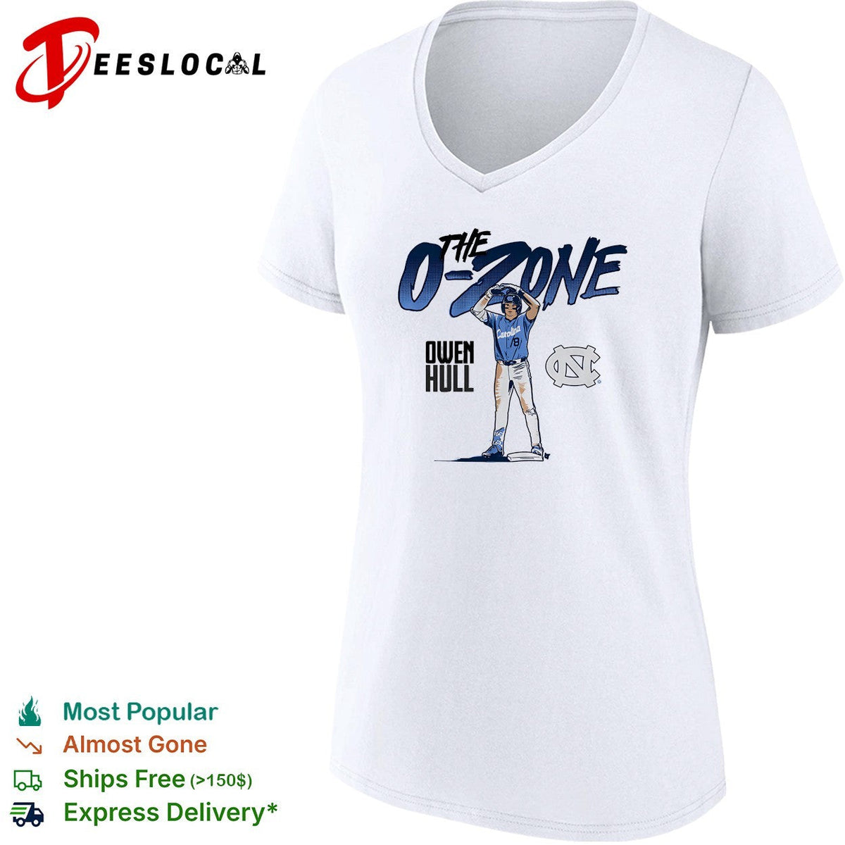 The O Zone Owen Hull North Carolina Tar Heels basketball player shirt Unisex