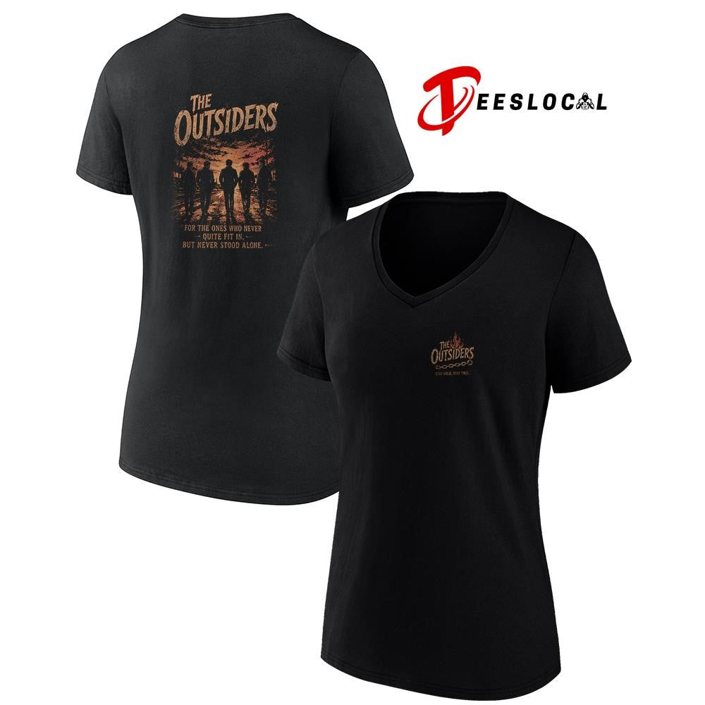 The Outsiders stay gold stay true for the ones who never quite fit in shirt Unisex