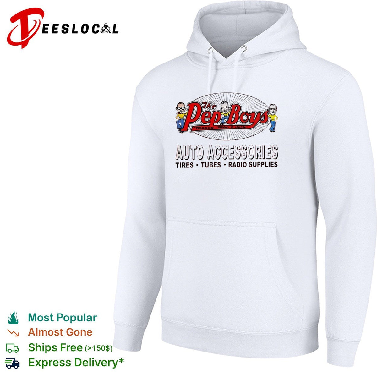 The Pep Boys Manny Moe and Jack Auto Accessories Tires Tubes Radio Supplies shirt Unisex