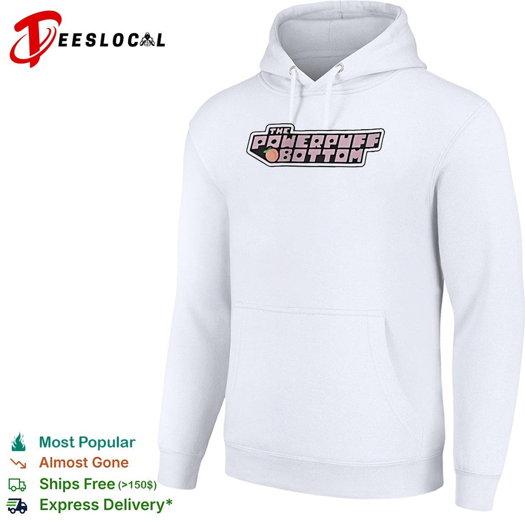 The Power Puff Bottom Gender retro logo shirt Unisex