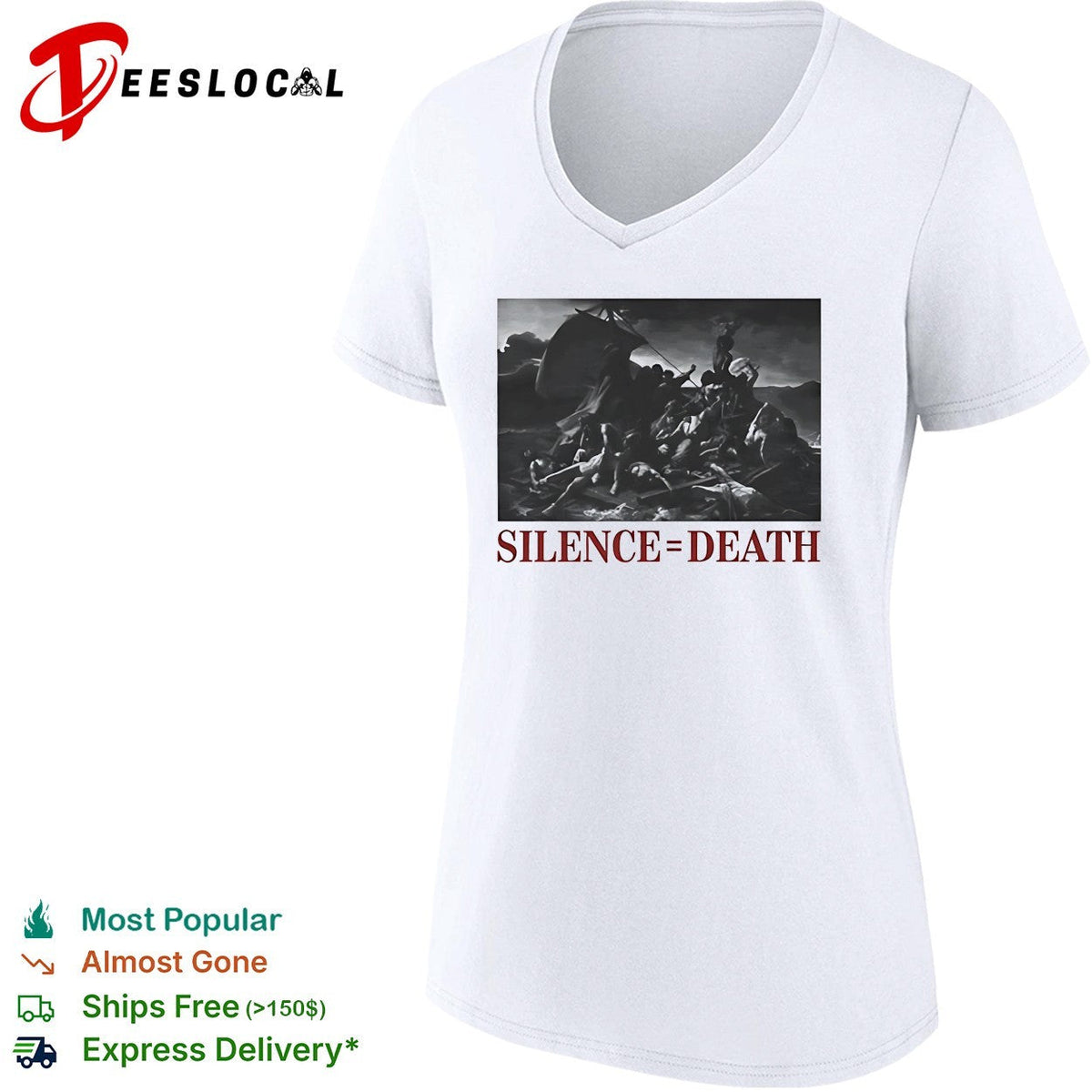 The Raft of the Medusa Silence equal Death shirt Unisex