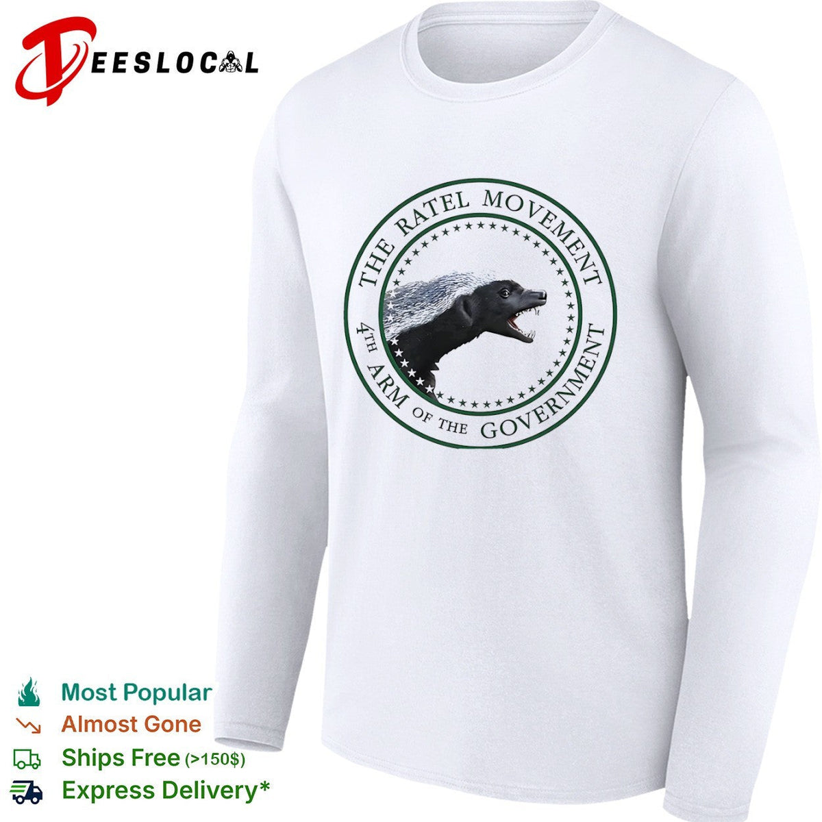 The Ratel Movement 4th arm of the government Honey shirt Unisex