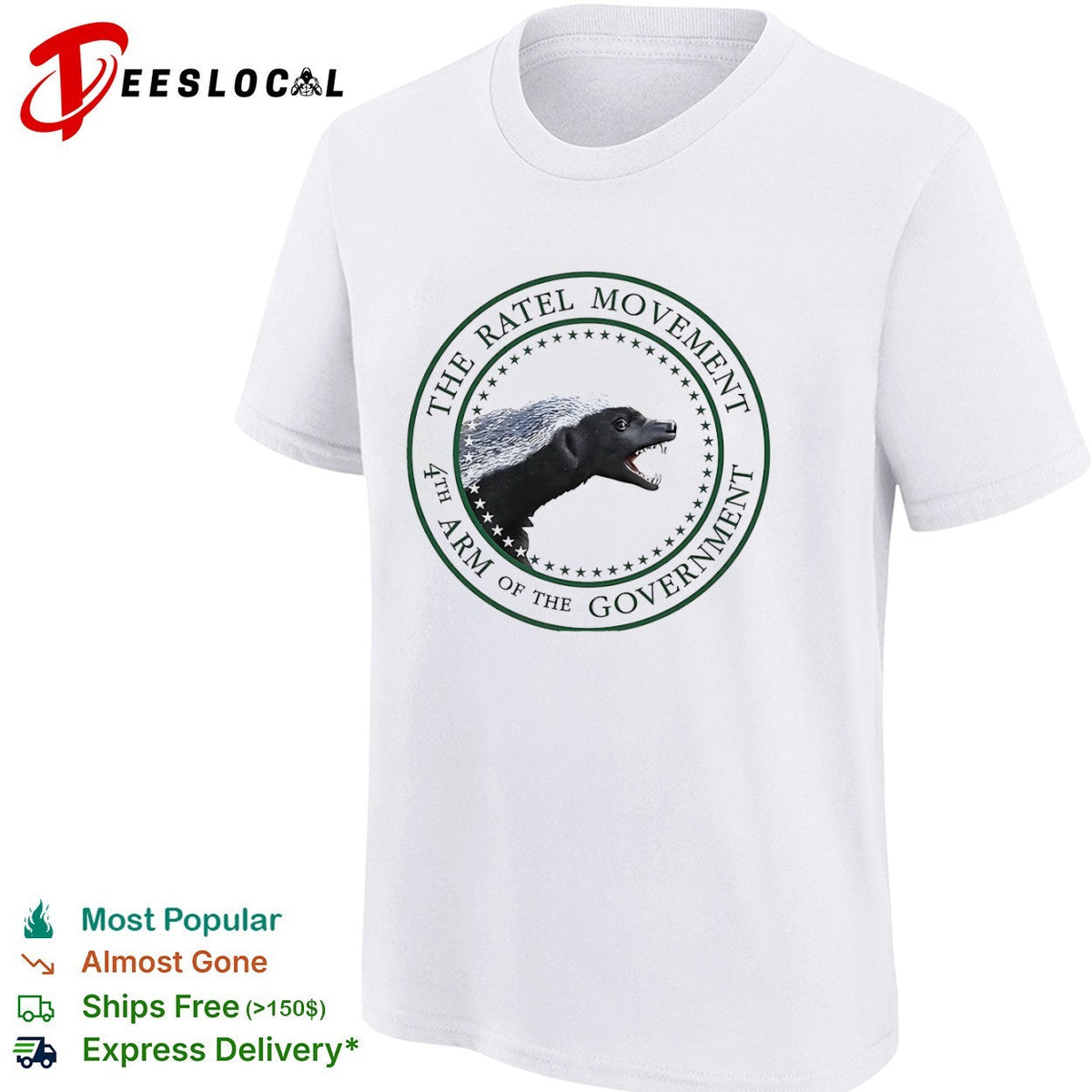 The Ratel Movement 4th arm of the government Honey shirt Unisex