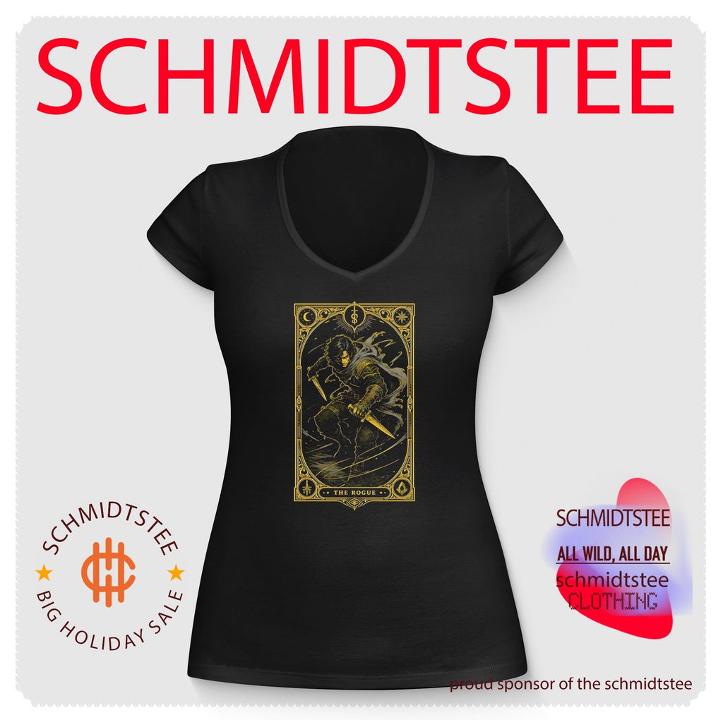 The Rogue Fantasy Tarot Card Dungeons and Dragons shirt Unisex