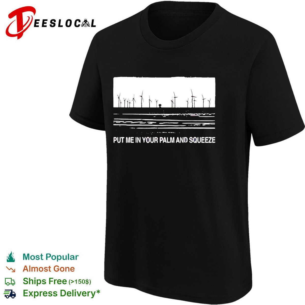 The Royston Club Put Me In Your Palm And Squeeze shirt Unisex
