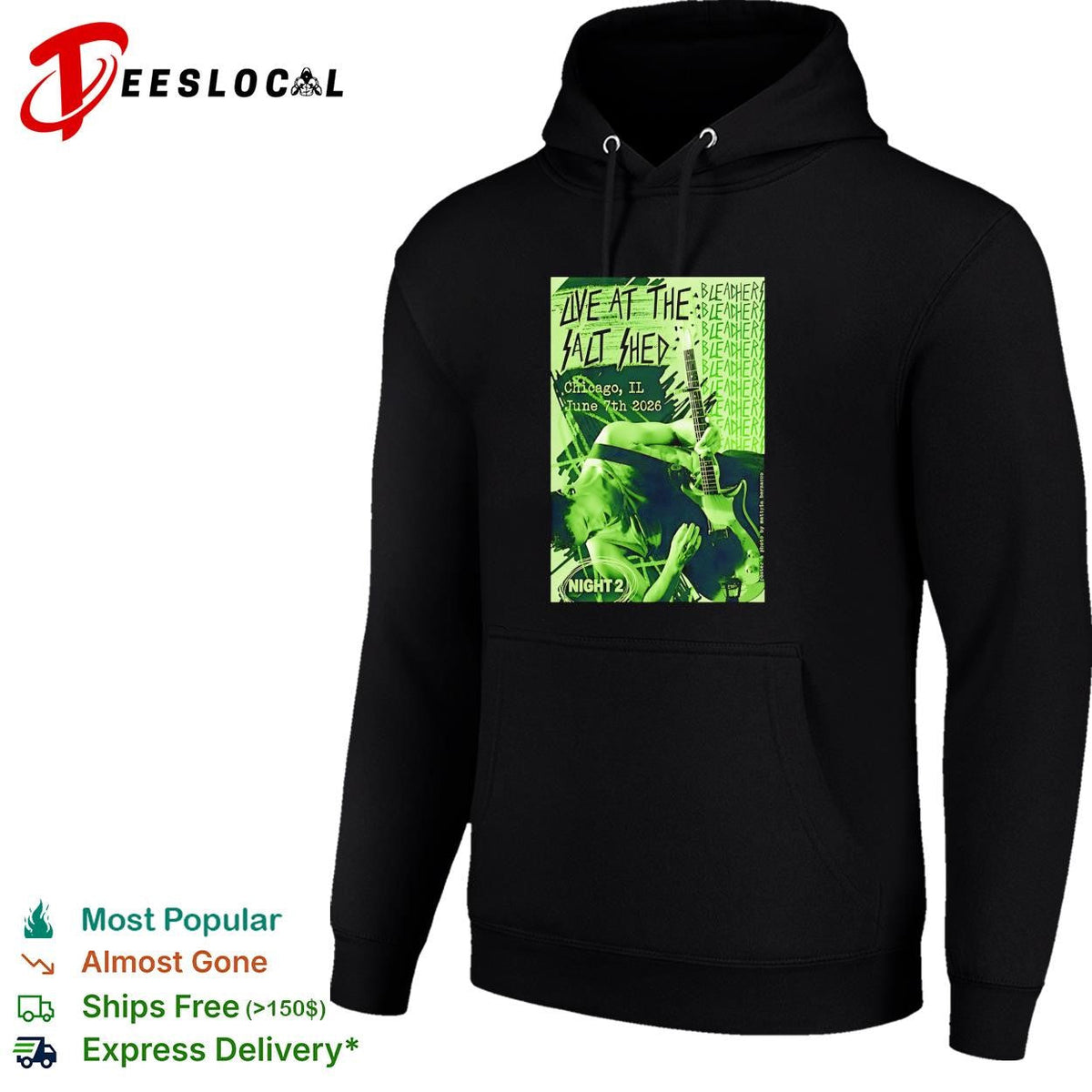 The Salt Shed in Chicago IL June 7th 2026 shirt Unisex