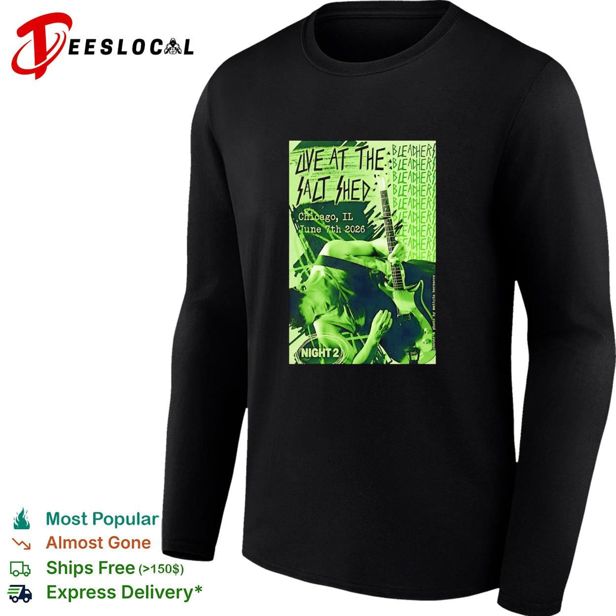The Salt Shed in Chicago IL June 7th 2026 shirt Unisex