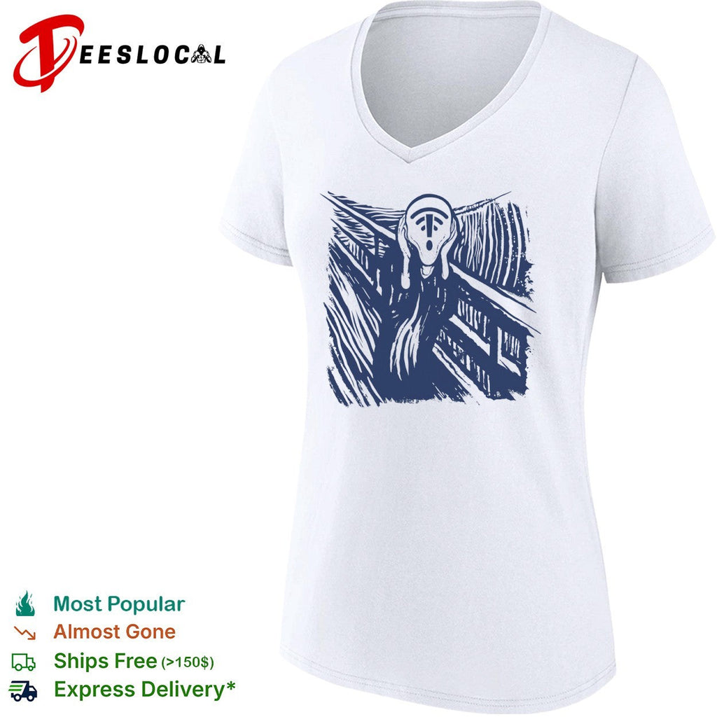 The Scream WiFi Signal Error Loss Connection shirt Unisex