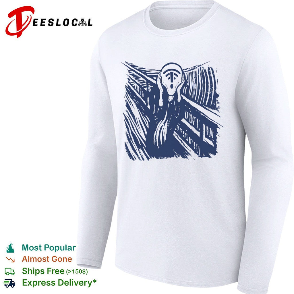 The Scream WiFi Signal Error Loss Connection shirt Unisex