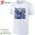 The Scream WiFi Signal Error Loss Connection shirt Unisex