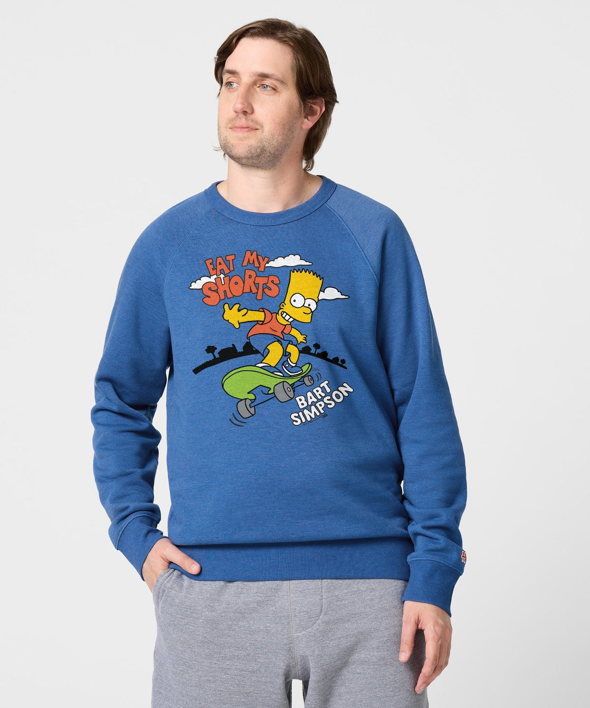 The Simpsons Bart Simpson Eat My Shorts Crewneck Unisex