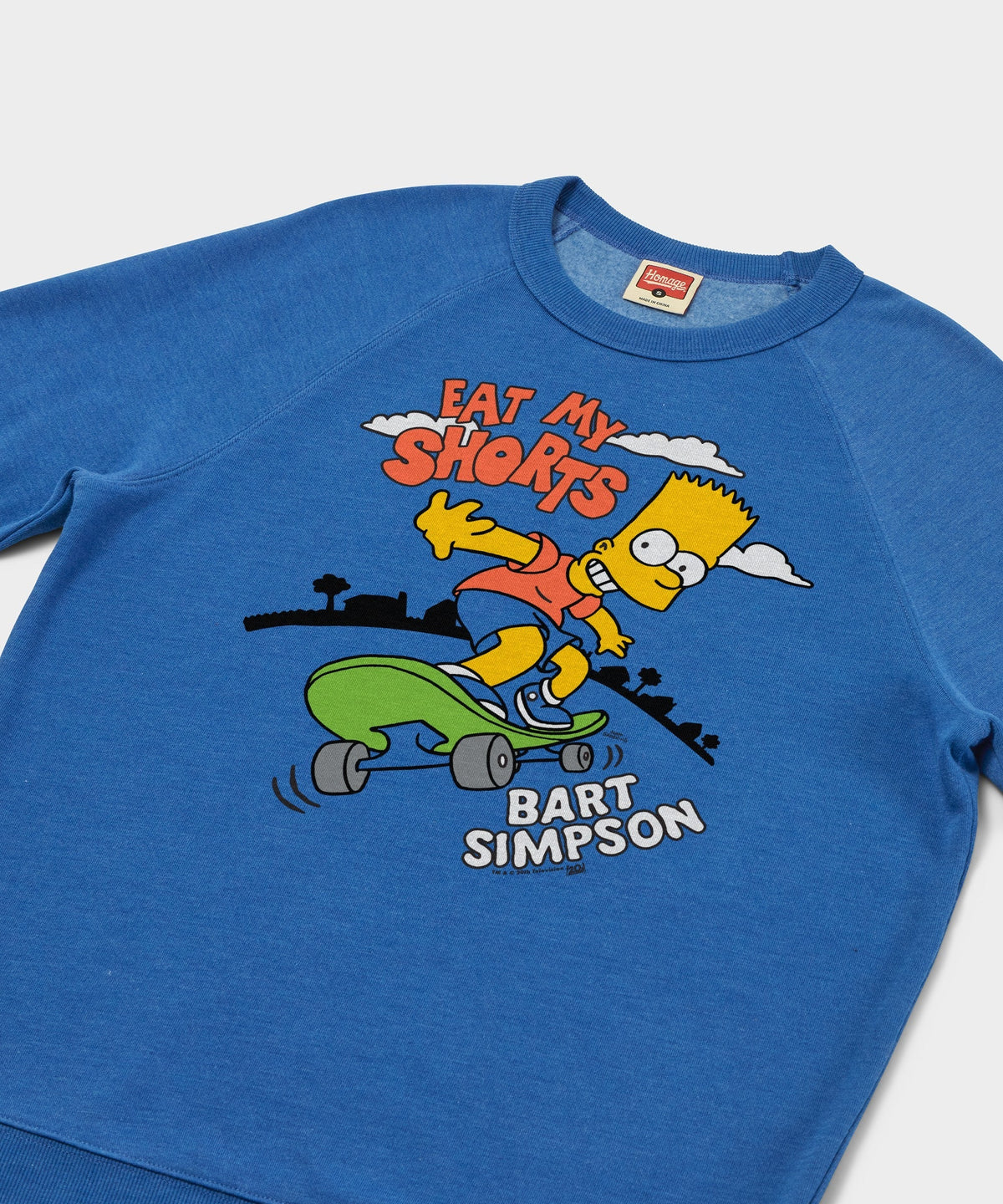 The Simpsons Bart Simpson Eat My Shorts Crewneck Unisex