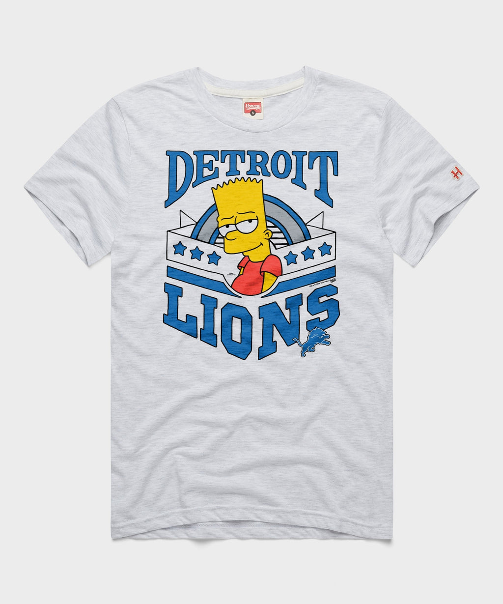 The Simpsons Bart x Detroit Lions Unisex