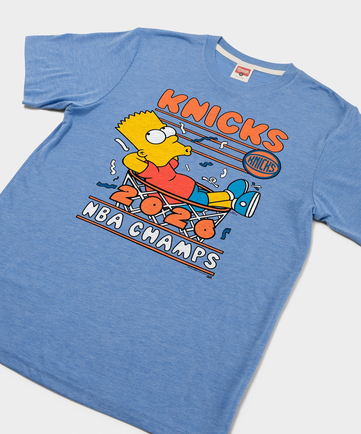 The Simpsons Bart x Knicks 2026 NBA Champs Unisex