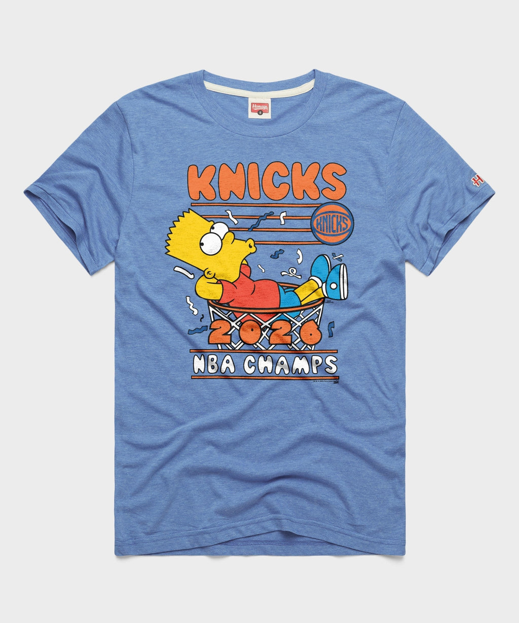 The Simpsons Bart x Knicks 2026 NBA Champs Unisex