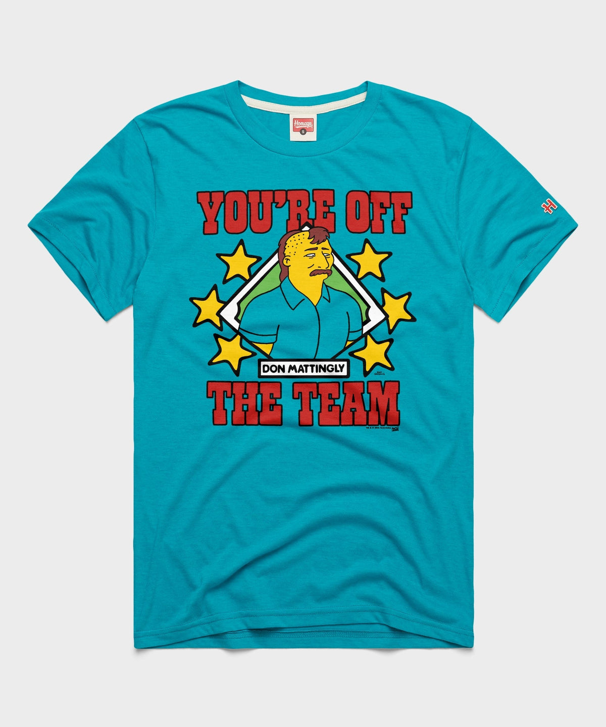 The Simpsons Don Mattingly You're Off The Team Unisex